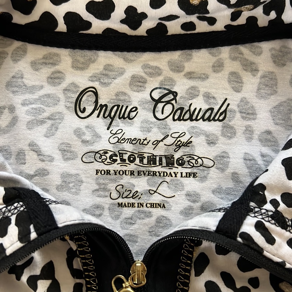 Animal Print Jacket-L - Picture 3 of 3